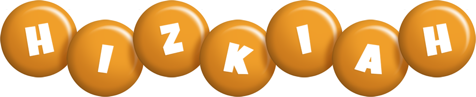 Hizkiah candy-orange logo
