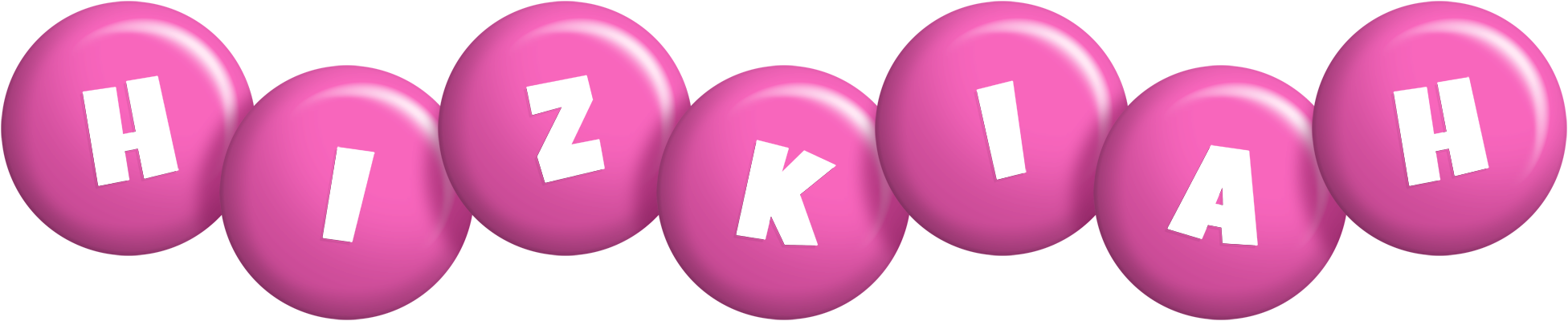 Hizkiah candy-pink logo