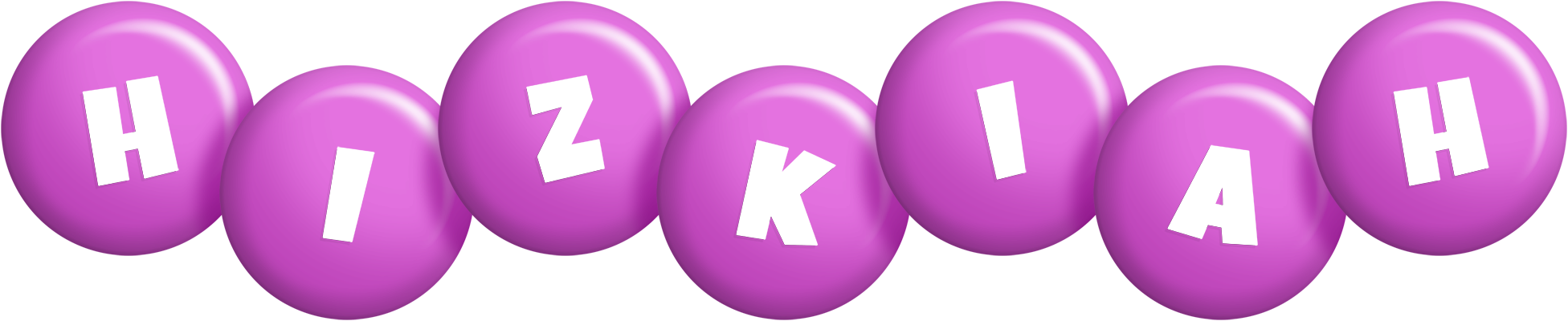 Hizkiah candy-purple logo