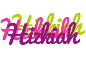 Hizkiah flowers logo