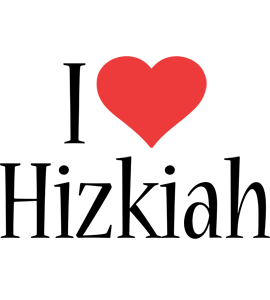 Hizkiah i-love logo