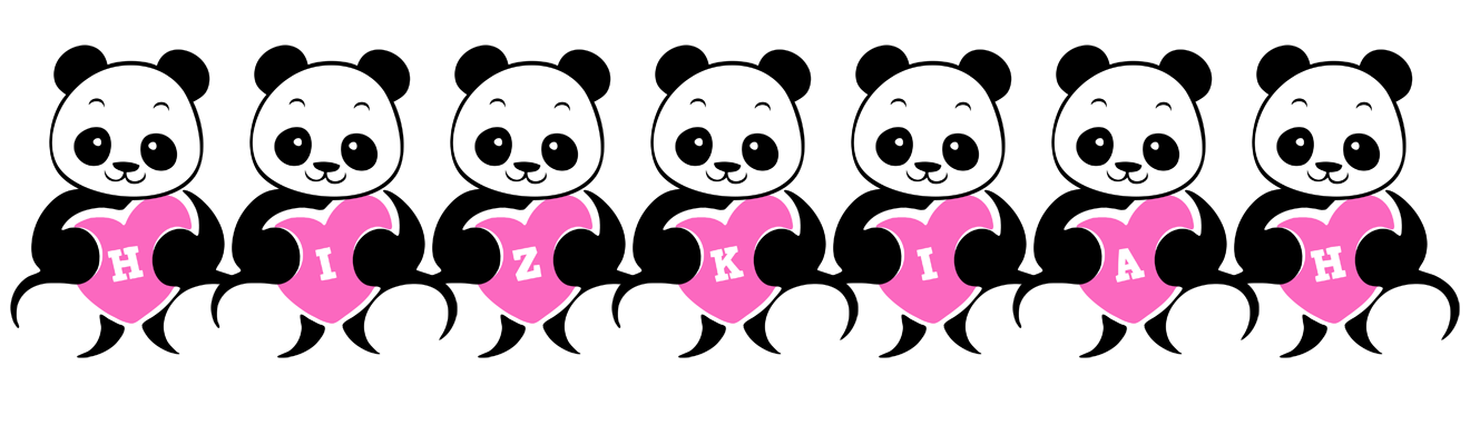 Hizkiah love-panda logo