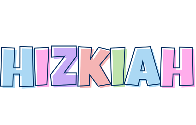Hizkiah pastel logo