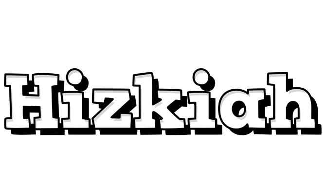 Hizkiah snowing logo