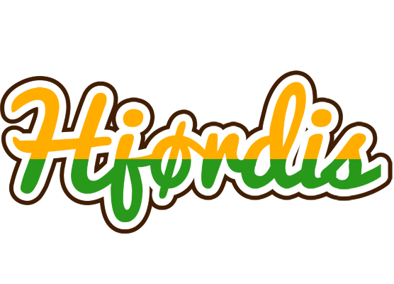 Hjørdis banana logo
