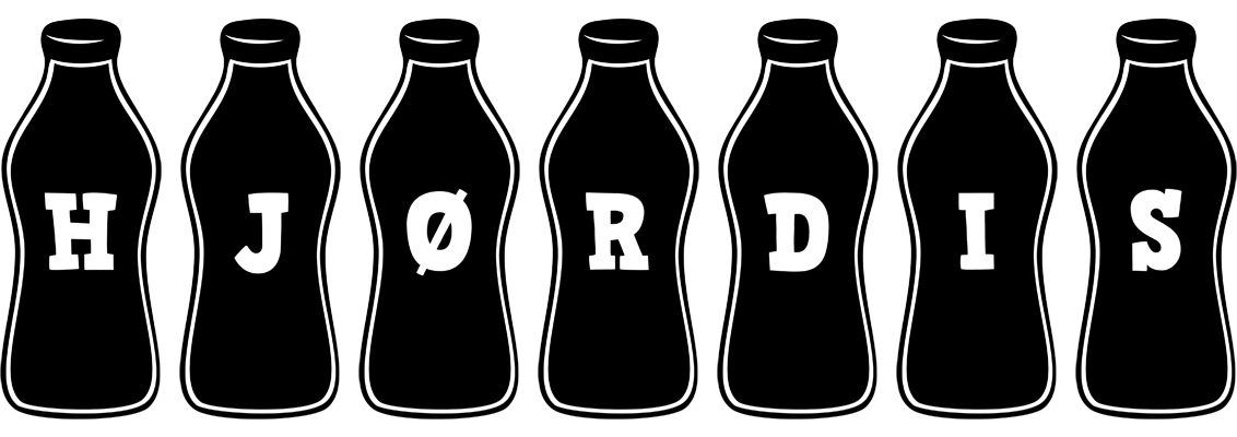 Hjørdis bottle logo