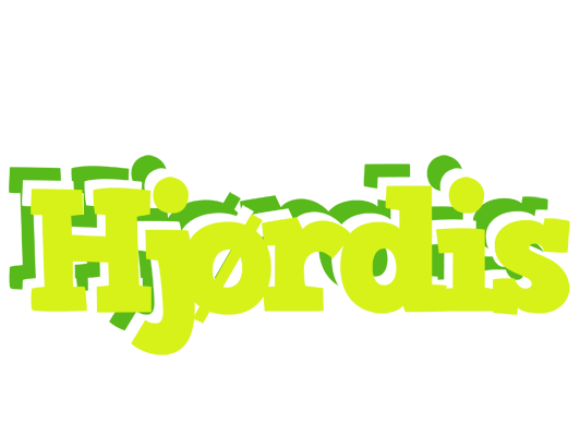 Hjørdis citrus logo