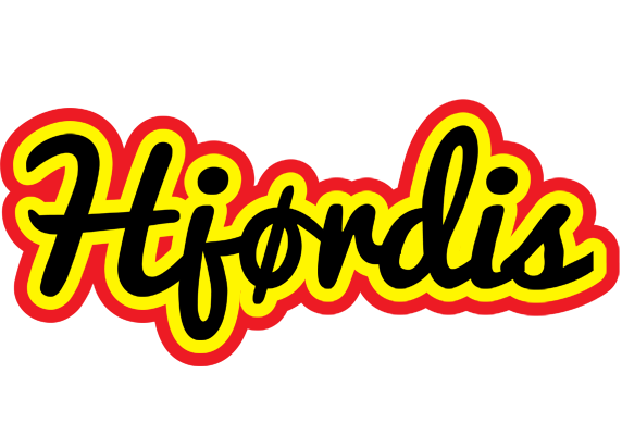 Hjørdis flaming logo