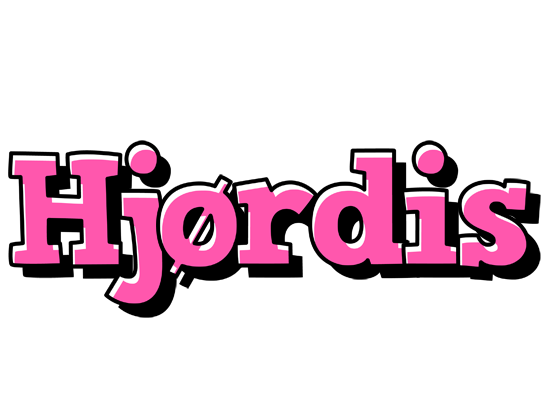 Hjørdis girlish logo