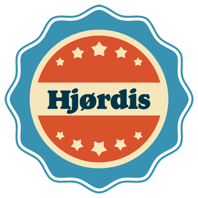 Hjørdis labels logo