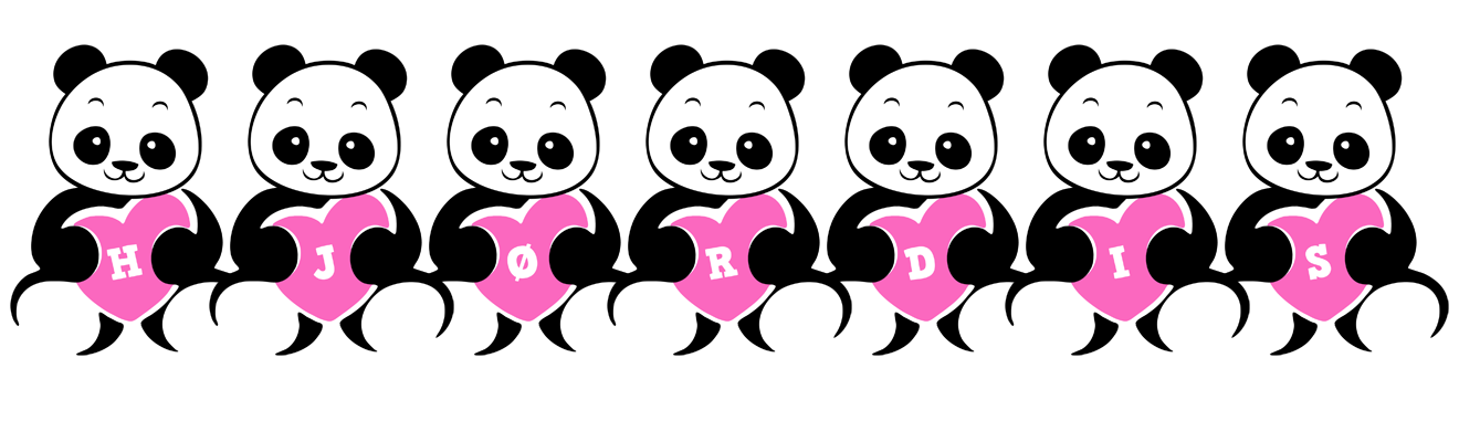 Hjørdis love-panda logo