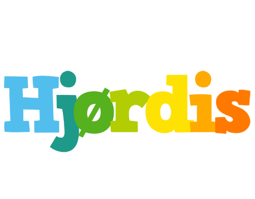 Hjørdis rainbows logo