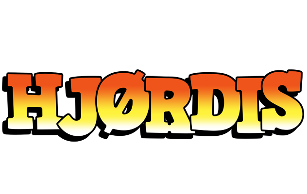 Hjørdis sunset logo