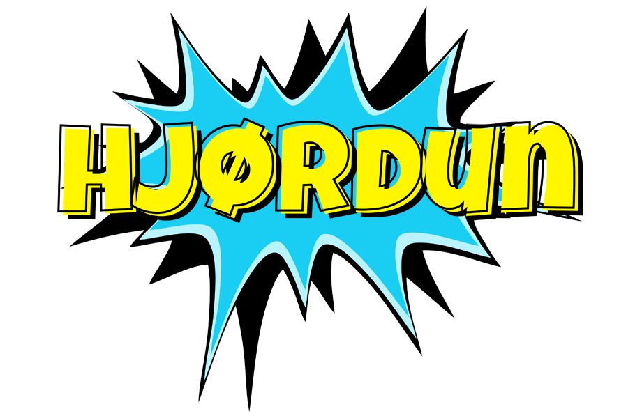 Hjørdun amazing logo