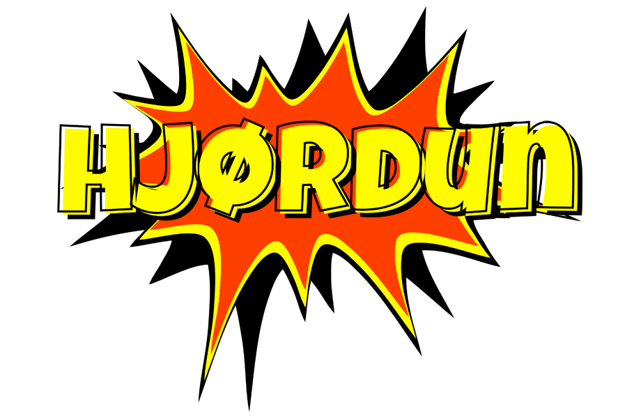 Hjørdun bazinga logo