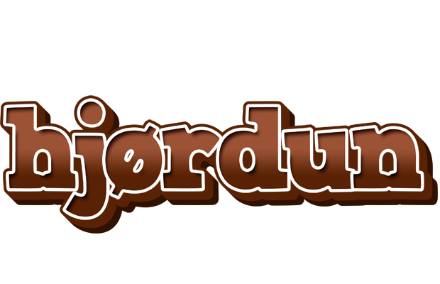 Hjørdun brownie logo