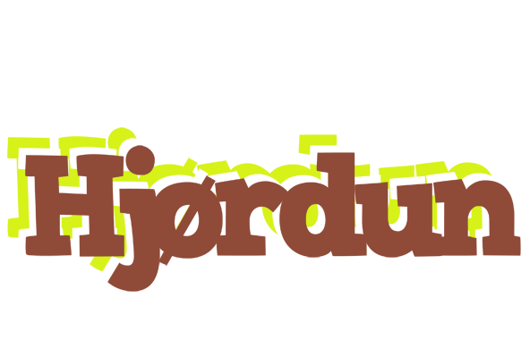 Hjørdun caffeebar logo