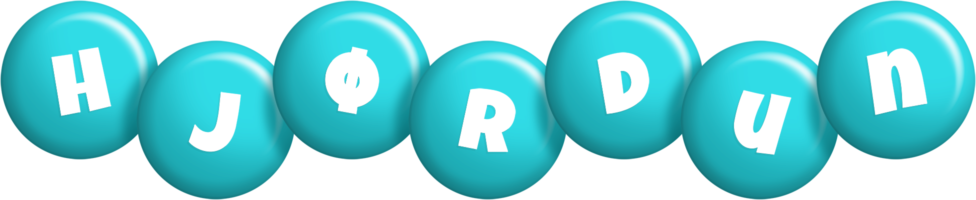 Hjørdun candy-azur logo