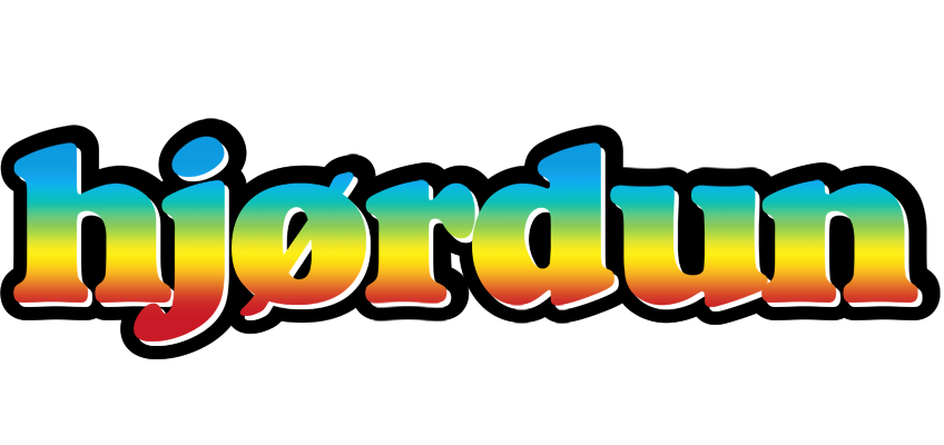 Hjørdun color logo