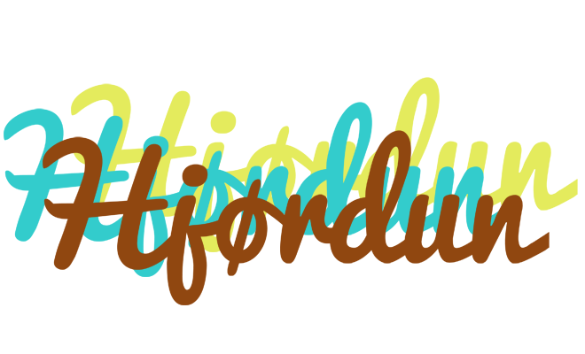 Hjørdun cupcake logo