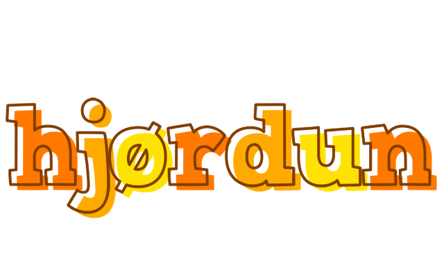 Hjørdun desert logo