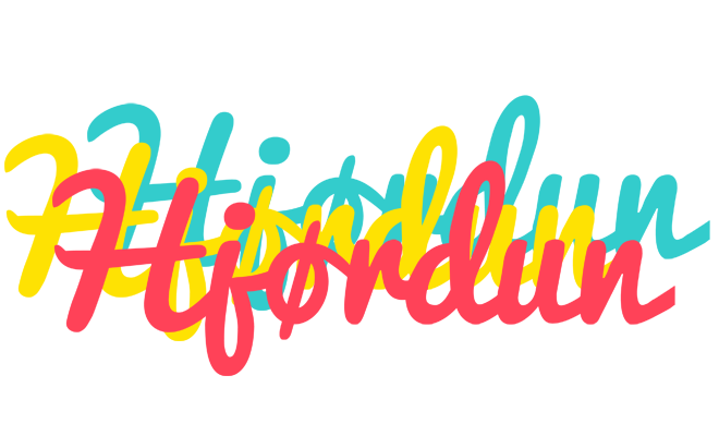 Hjørdun disco logo