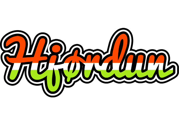 Hjørdun exotic logo
