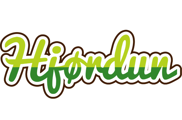 Hjørdun golfing logo