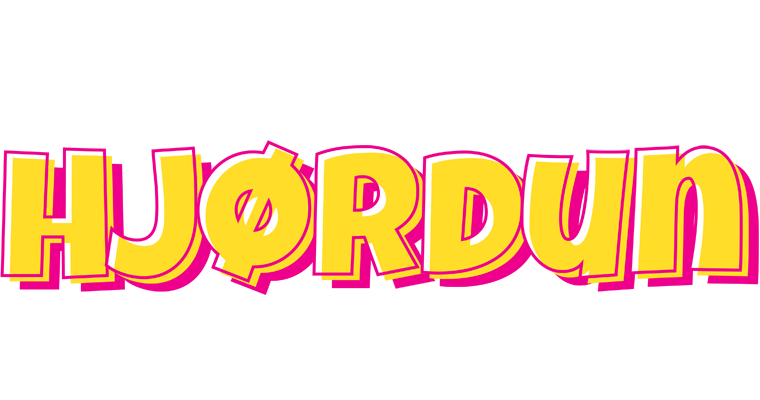 Hjørdun kaboom logo