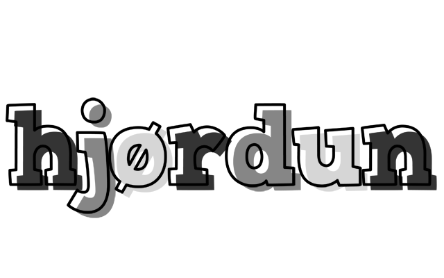 Hjørdun night logo