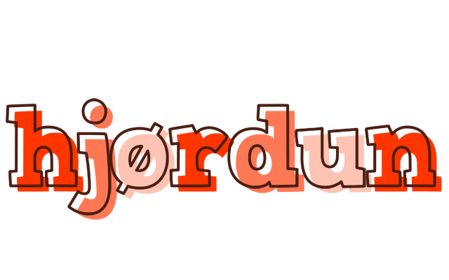 Hjørdun paint logo