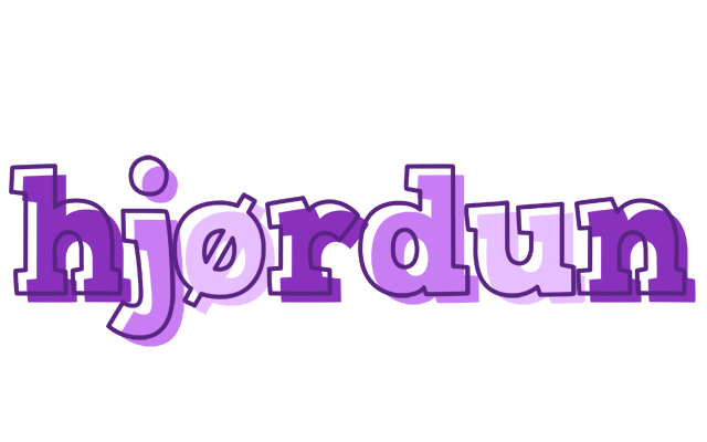 Hjørdun sensual logo