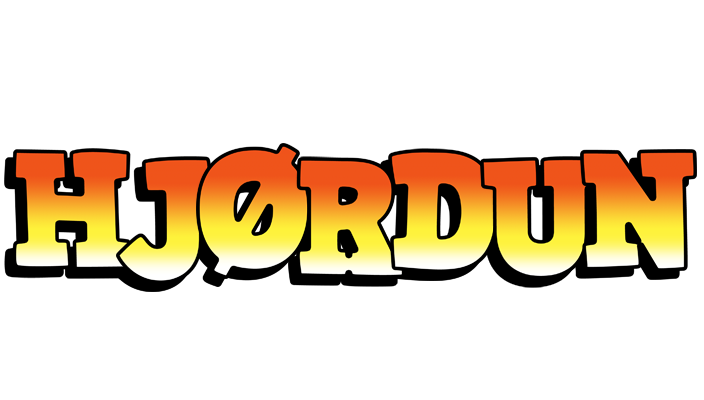 Hjørdun sunset logo