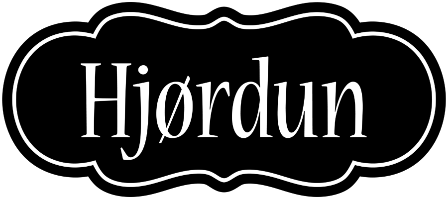 Hjørdun welcome logo