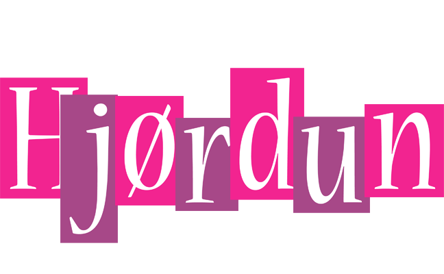 Hjørdun whine logo