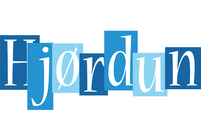 Hjørdun winter logo