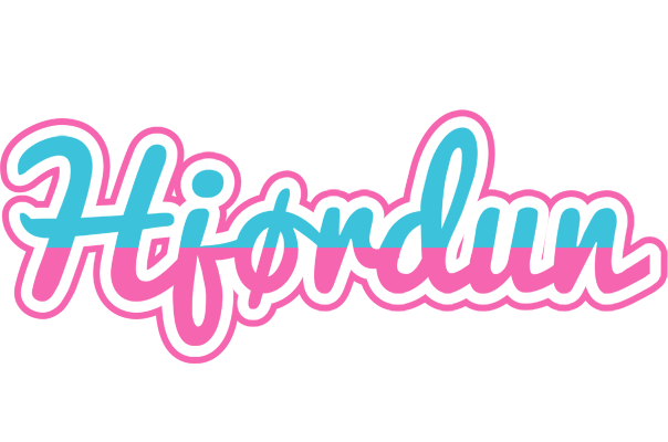 Hjørdun woman logo
