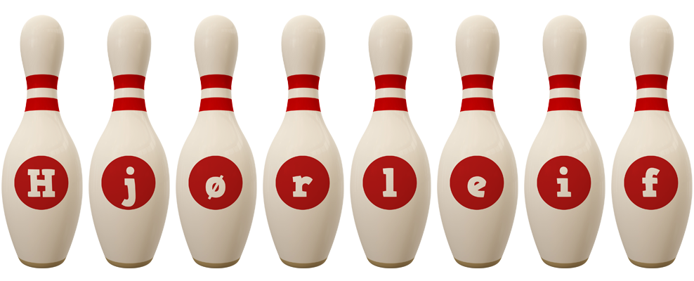 Hjørleif bowling-pin logo
