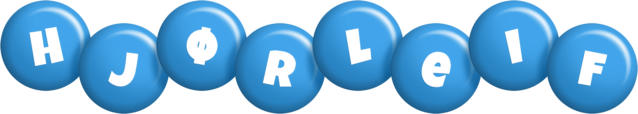 Hjørleif candy-blue logo