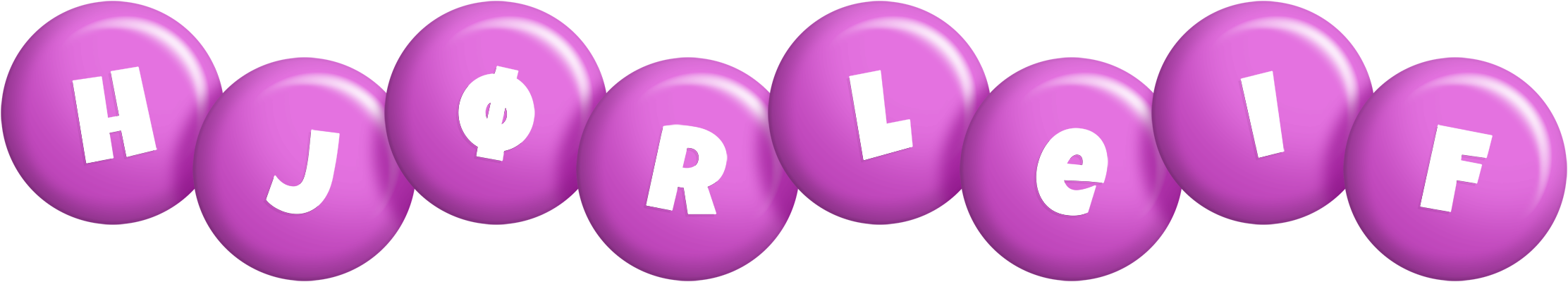 Hjørleif candy-purple logo