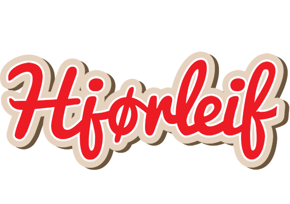 Hjørleif chocolate logo