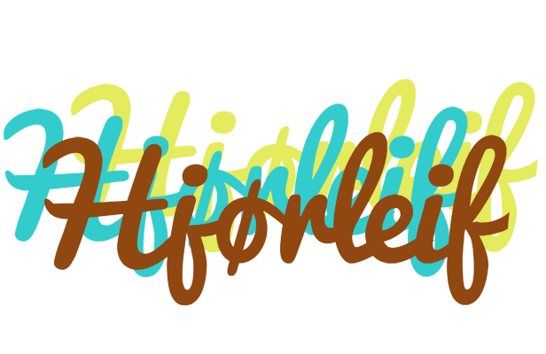 Hjørleif cupcake logo