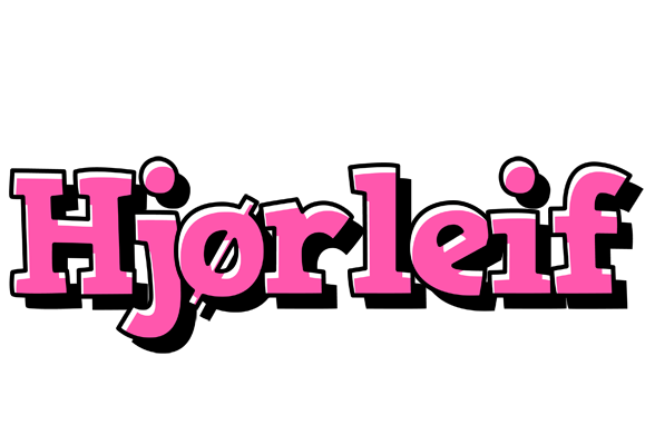 Hjørleif girlish logo
