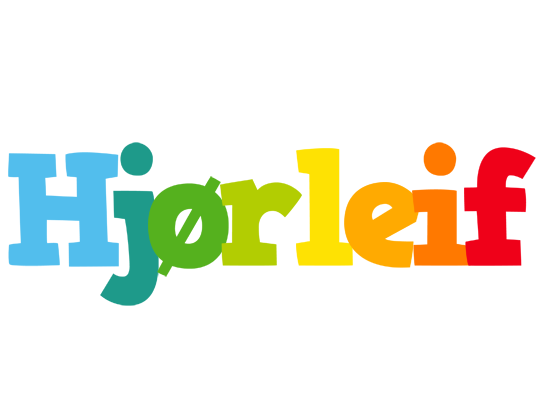 Hjørleif rainbows logo