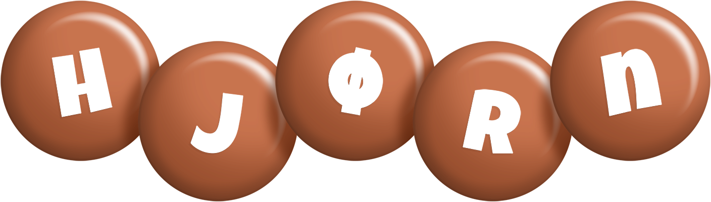 Hjørn candy-brown logo