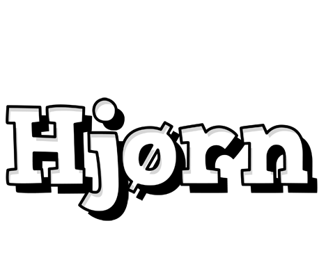 Hjørn snowing logo