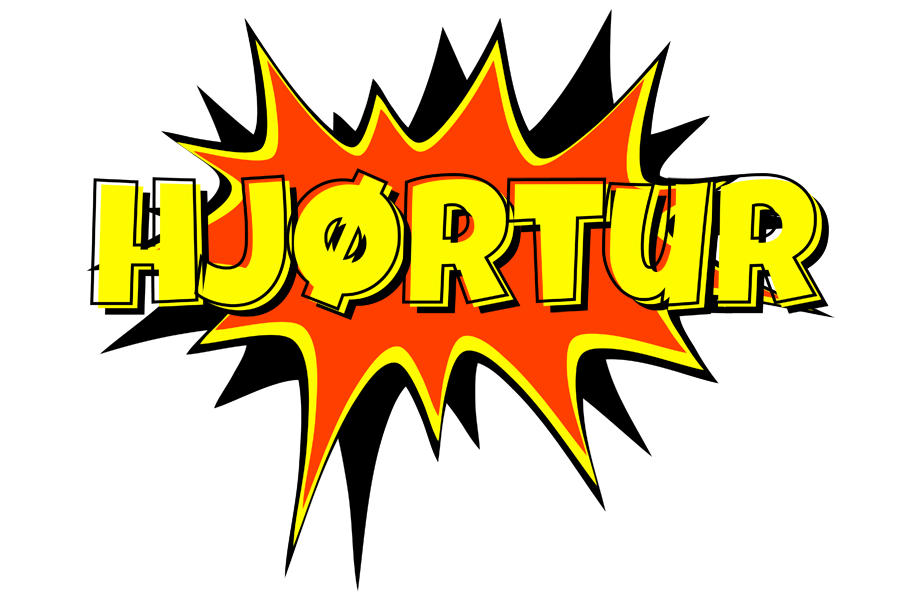 Hjørtur bazinga logo