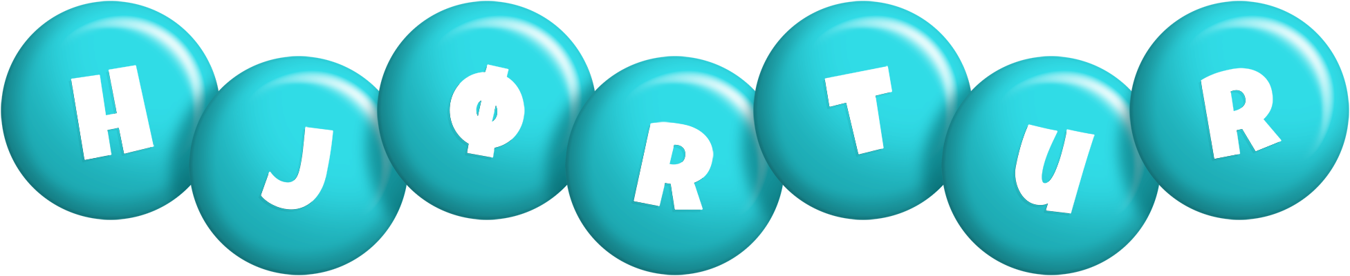 Hjørtur candy-azur logo
