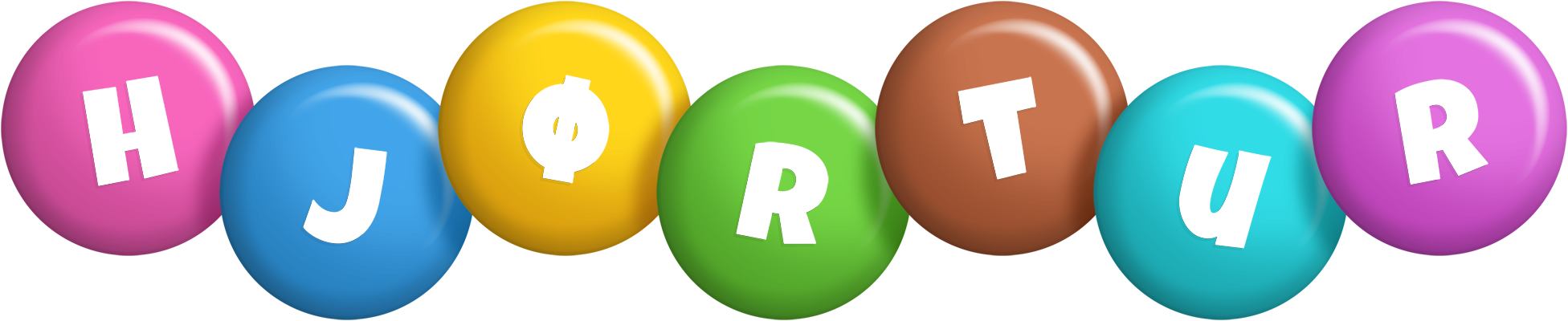 Hjørtur candy logo