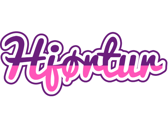 Hjørtur cheerful logo